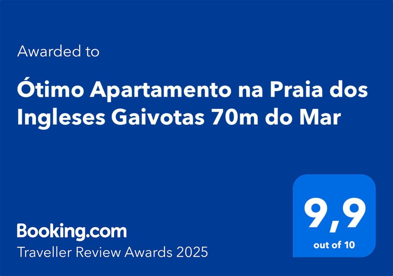 Otimo Na Dos Ingleses Gaivotas 70m Do Mar